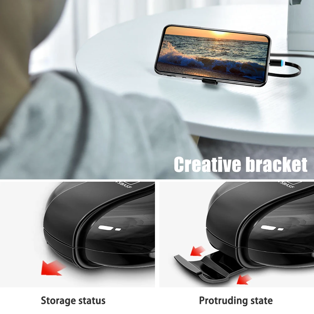 Micro USB ABS разъем для Android мобильного телефона универсальный выдвижной тройной