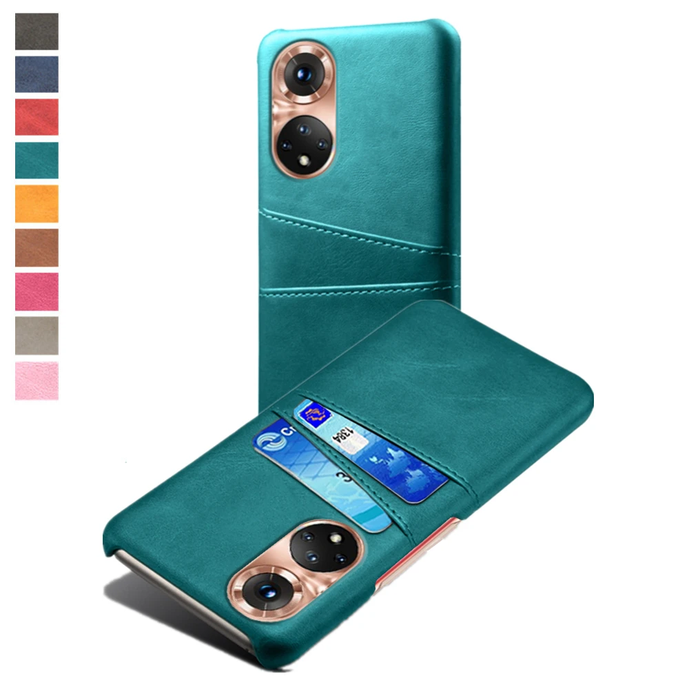 

Luxury PU Leather Card Slots Wallet Cover For Huawei Honor 50 V40 X10 Max 5G 9X V30 Pro Note 10 9 10X Lite 10i 9A 9C Case Funda