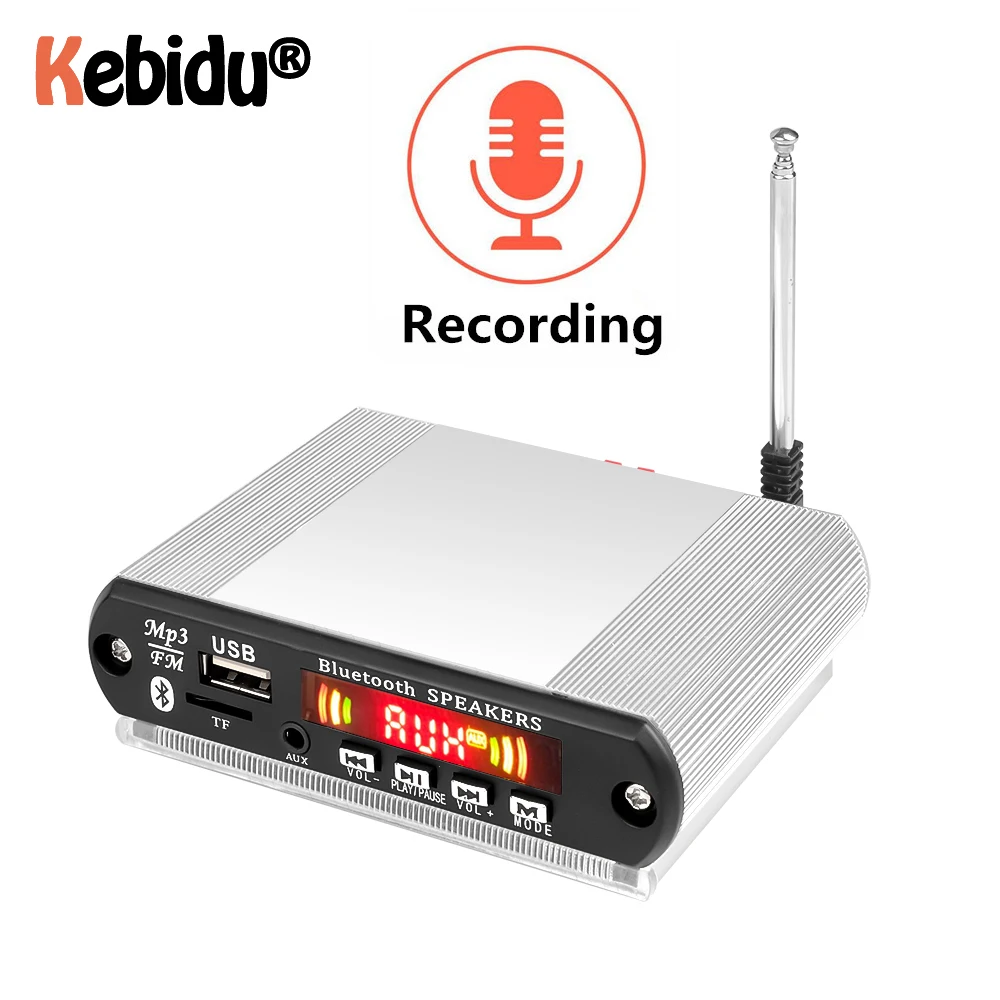 MP3-плеер Bluetooth декодер плата 2*3 Вт усилитель автомобильный аксессуар с функцией
