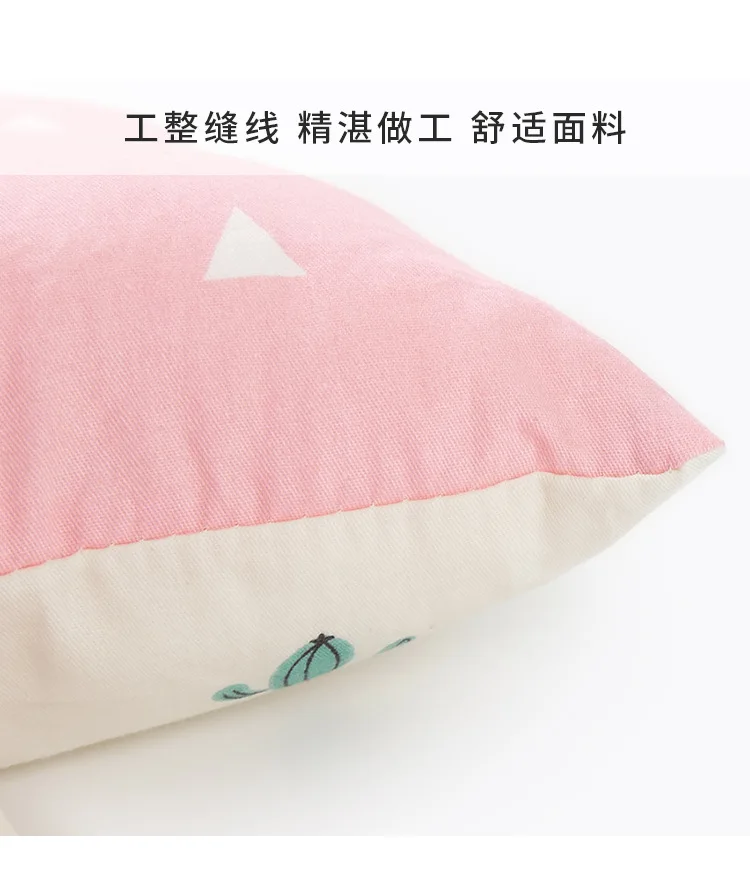 Детская подушка Подушка Анти смещения череп голова От 0 до 1 года чистый из хлопка