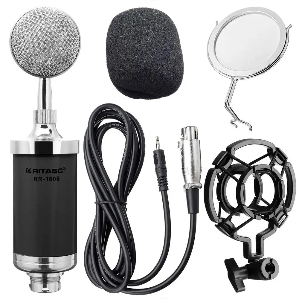 

RR-1606 Live для микрофонной записи, микрофон конденсаторный потоковый микрофон