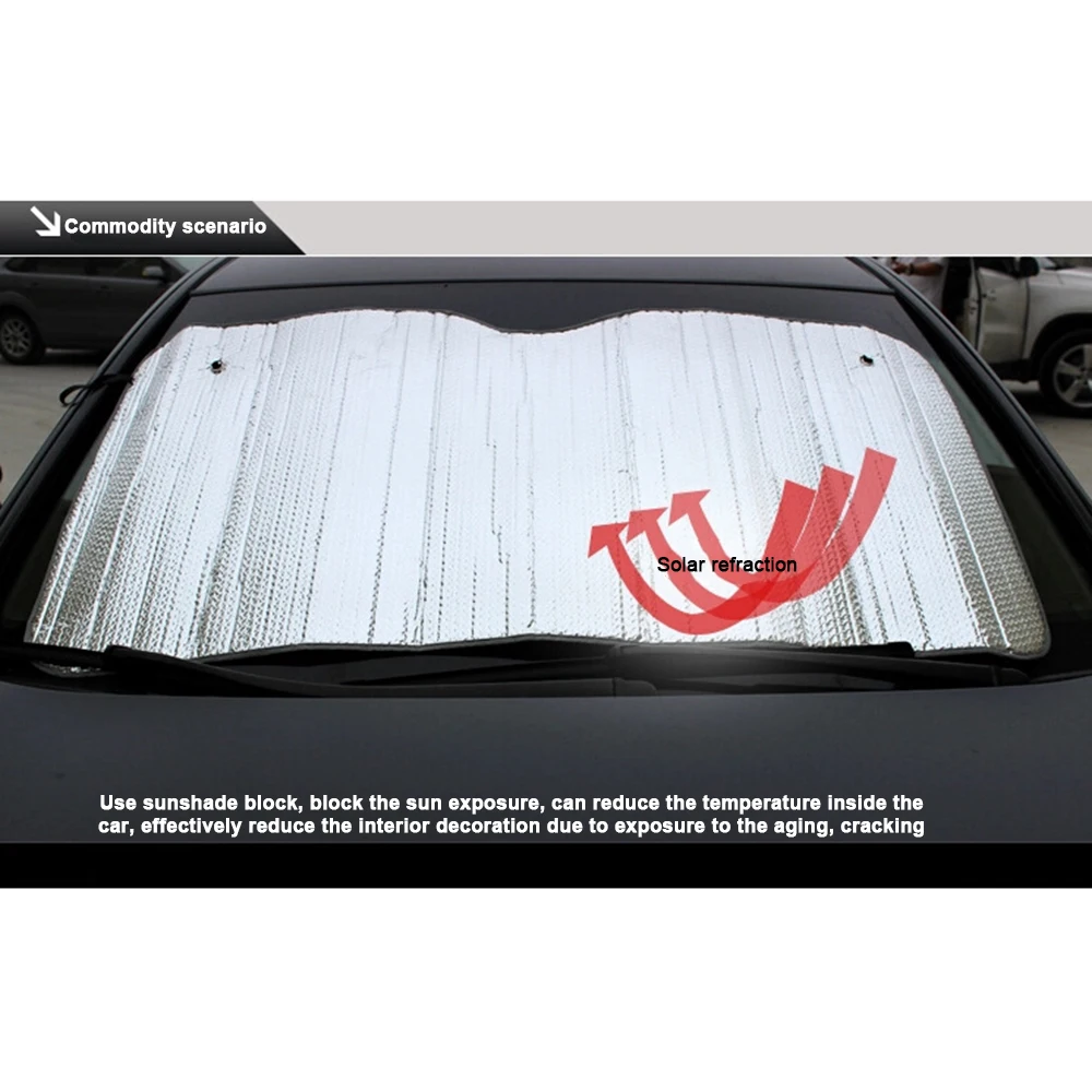 Высокое качество автомобильный солнцезащитный козырек задний передний лобовое
