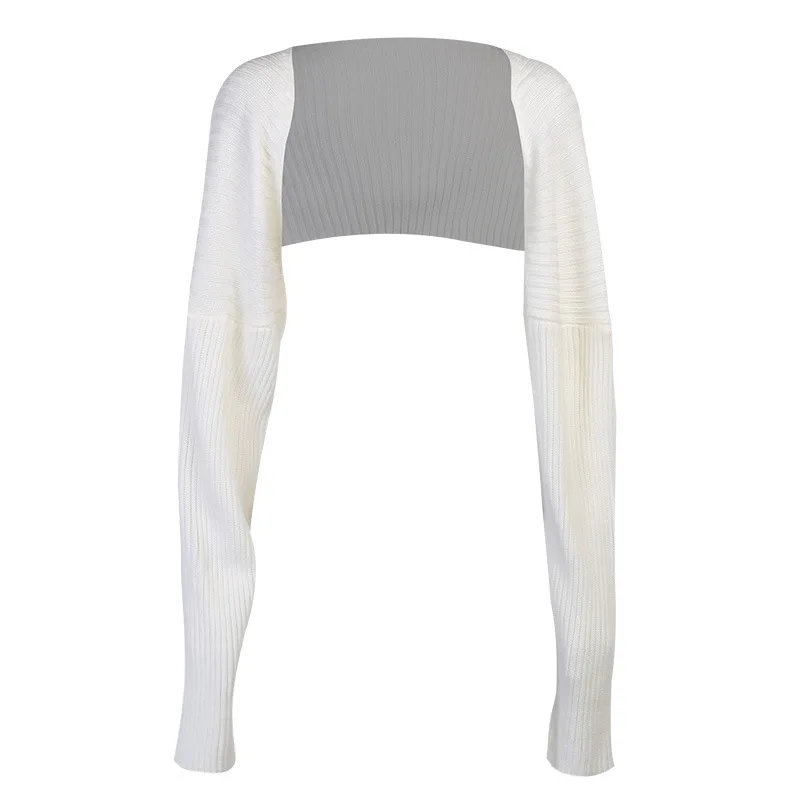 

Foridol Knitted Cropped Cardigans Women White Knitwear Casual Cardigan Tops 2020 New Streetstyle Spring Autumn Cardigans