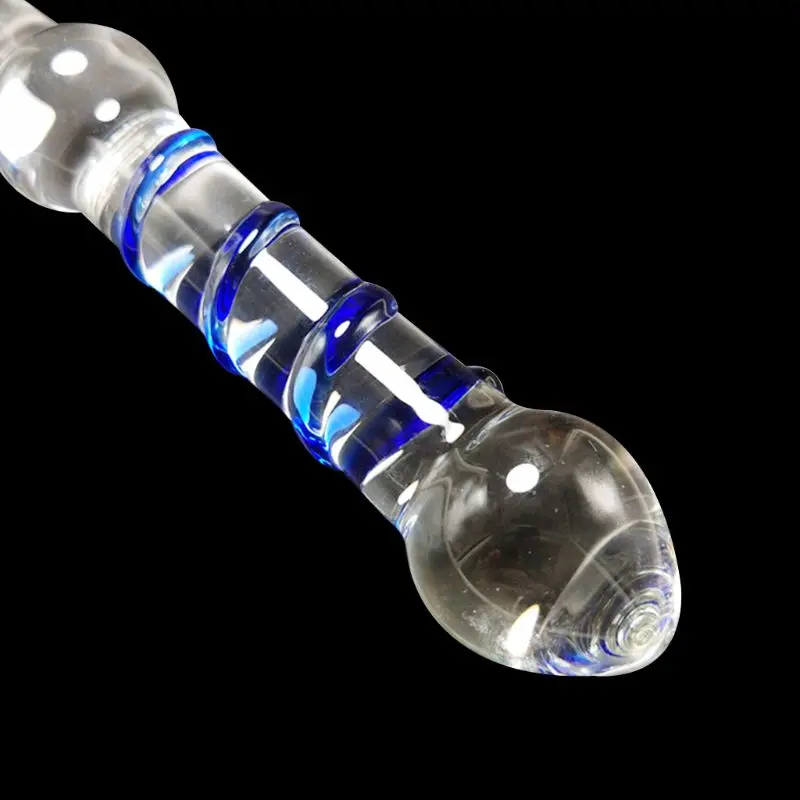 Женский стеклянный фаллоимитатор Хрустальный Стеклянные секс-игрушки для