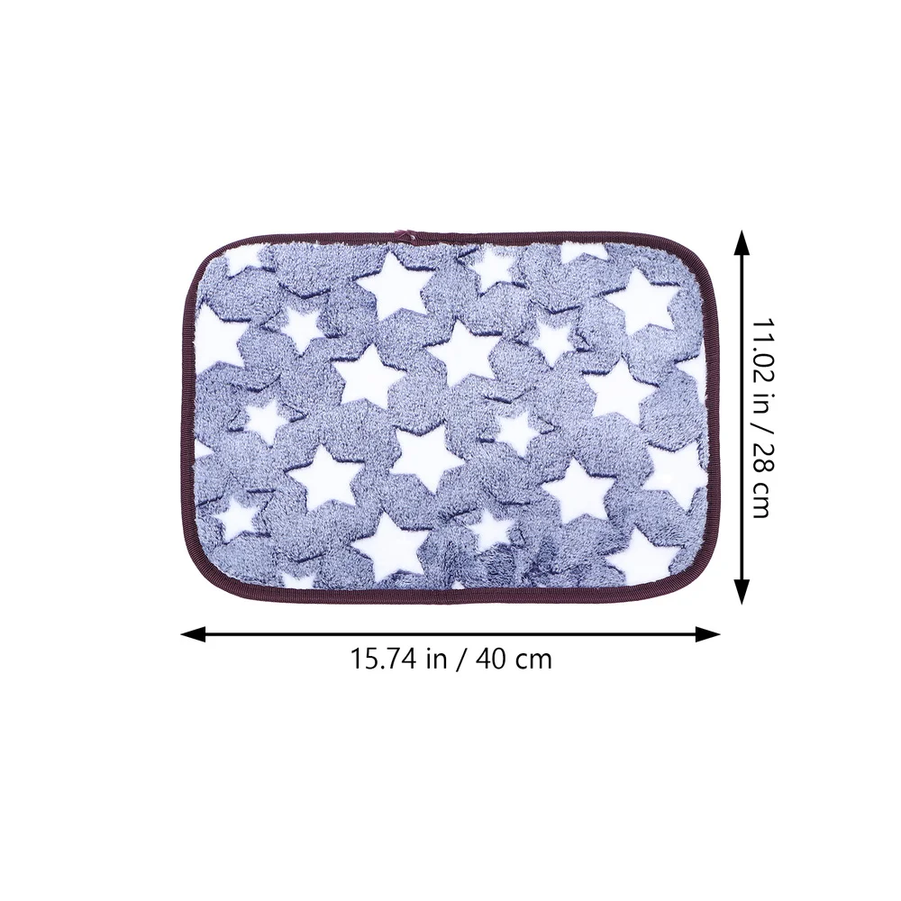 

4Pcs Hamster Cooling Mats Summer Training Pads Pet Cooling Pads (Random Color)