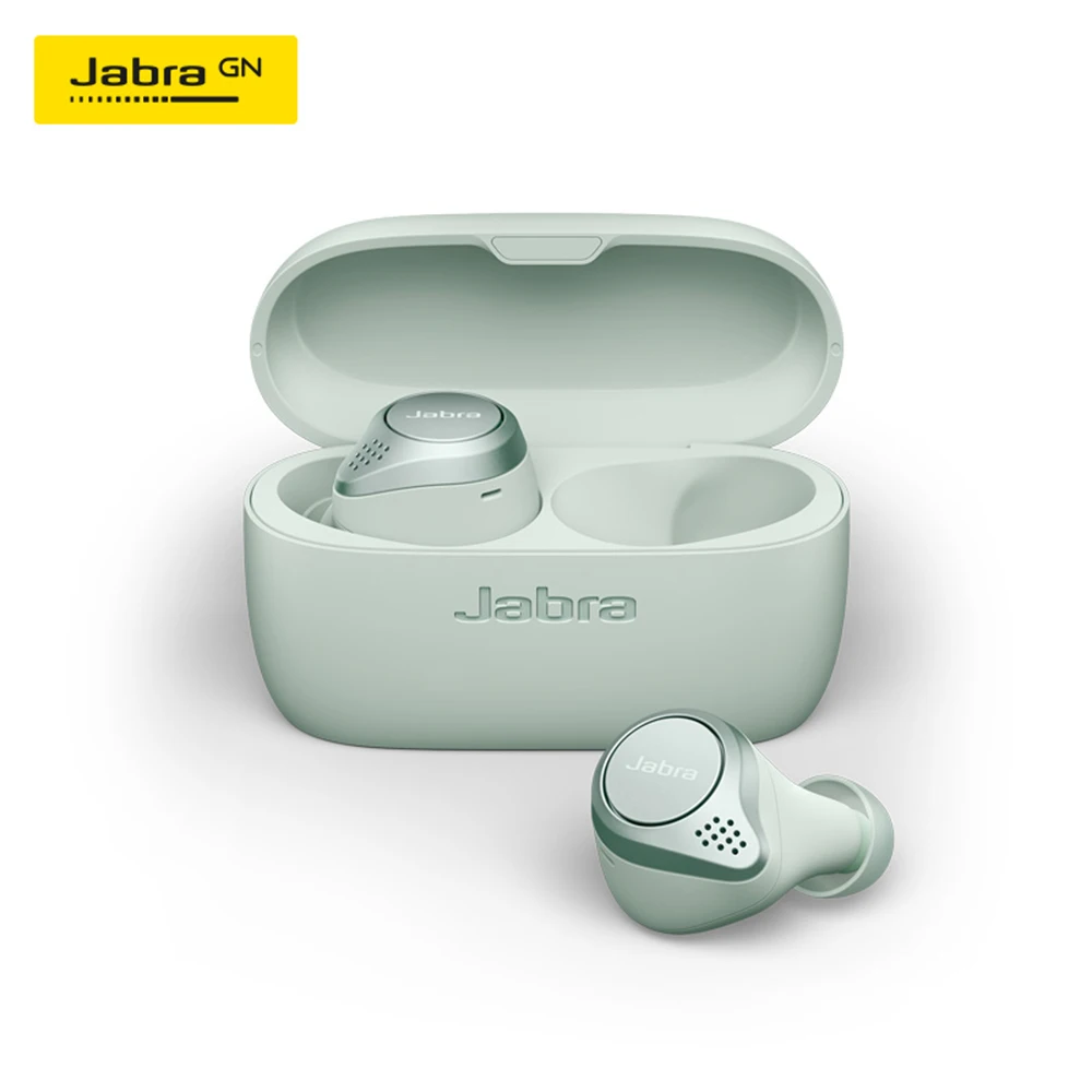 Беспроводные Bluetooth наушники Jabra Elite 75T спортивные Hi-Fi с костной проводимостью IP55