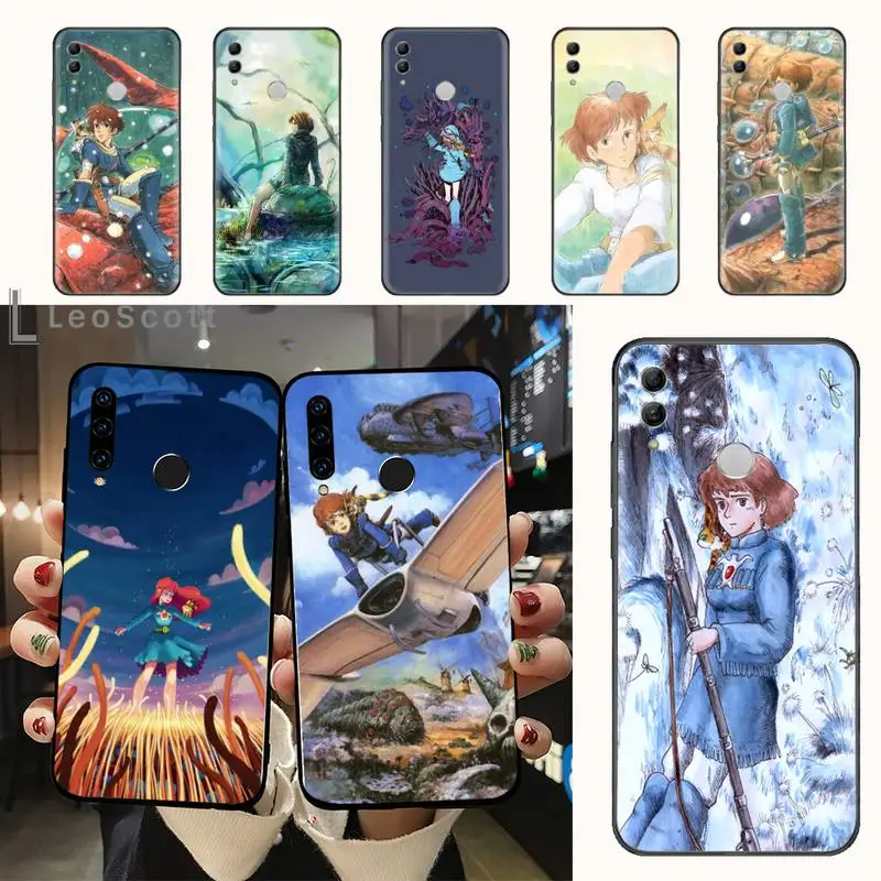 

Nausicaa of the Valley of the Wind Phone Case For Huawei honor Mate 10 20 30 40 i 9 8 pro x Lite P smart 2019 Y5 2018 nova 5t