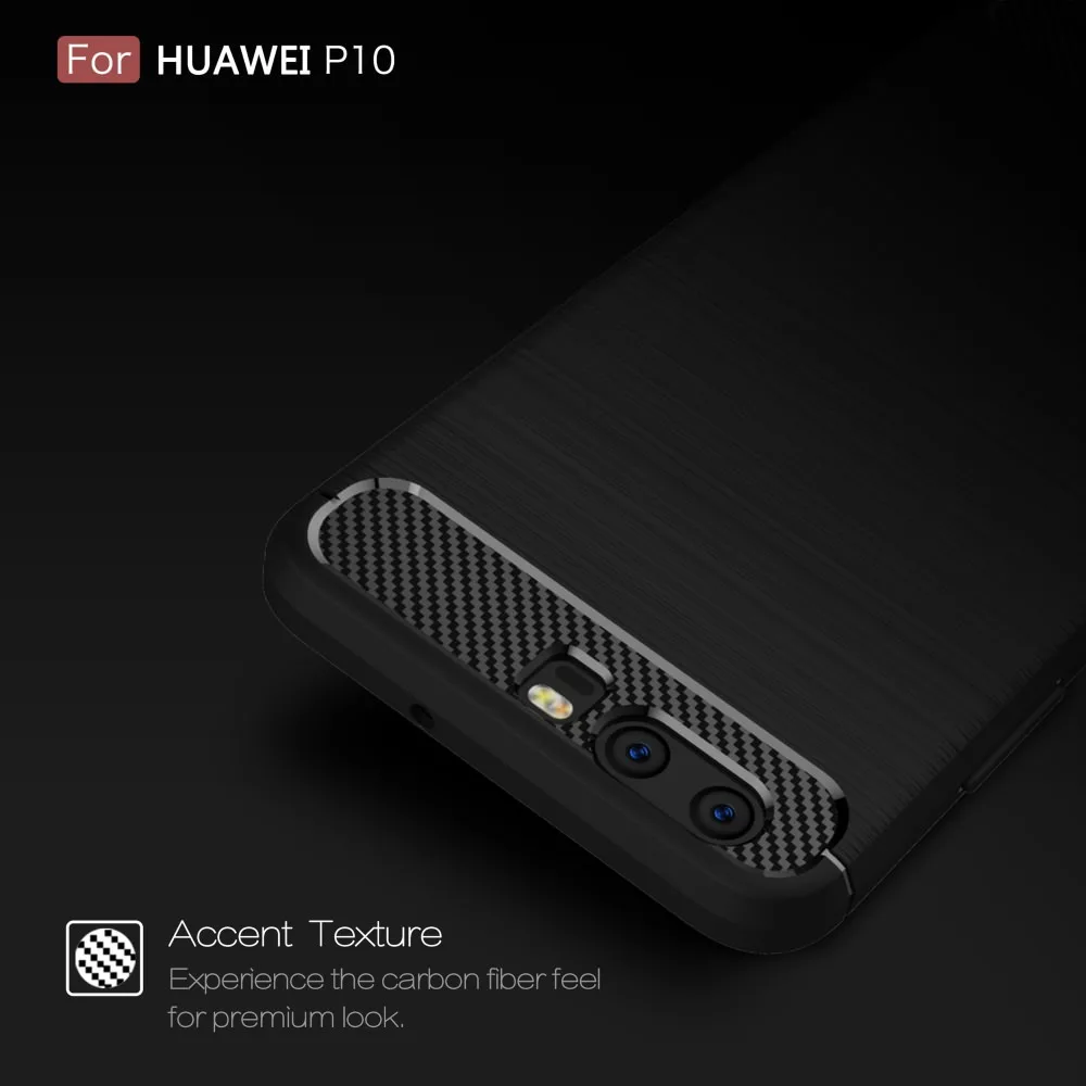 L-FADNUT защита для экрана чехол из углеродного волокна HUAWEI P10 P9 Lite тонкая задняя