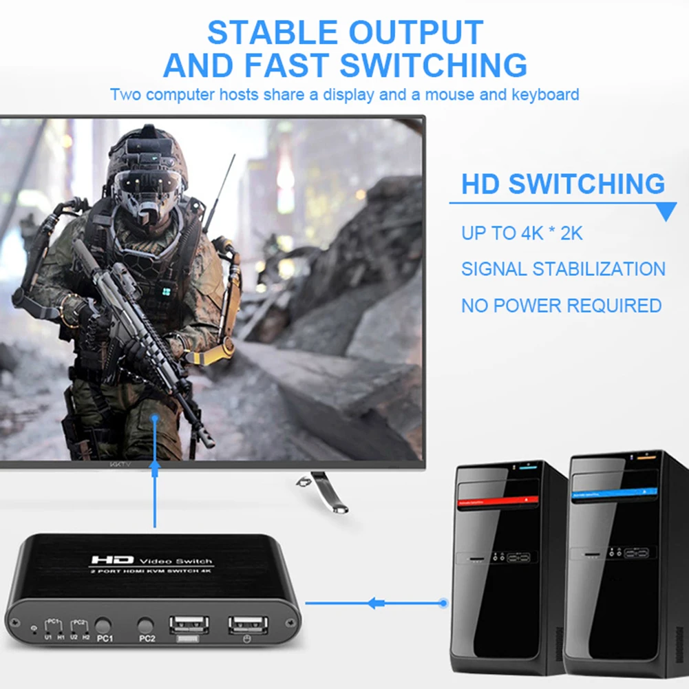 Коммутатор HDMI 3 порта 4K * 2K 1080P для DVD HDTV Xbox PS5 |