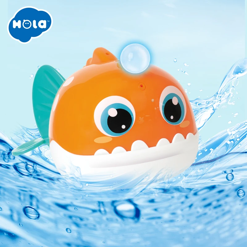 HOLA TOYS 8103 игрушка для ванны купания Spouts Beaver Lanternfish игрушки ванной комнаты детские