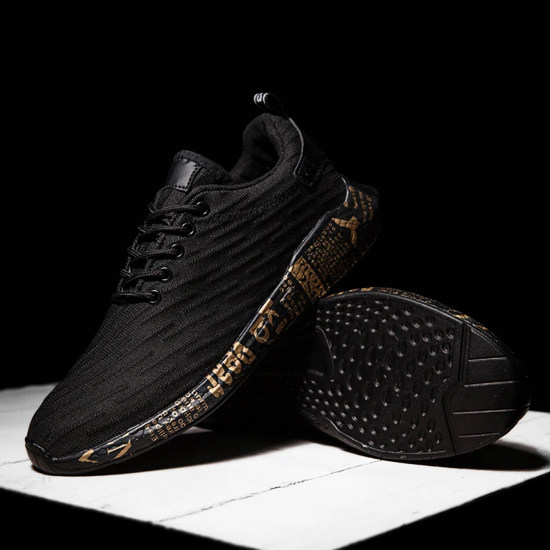 

Кроссовки мужские легкие, дышащие сетчатые, повседневная обувь для бега, на шнуровке, плоская подошва, Нескользящие