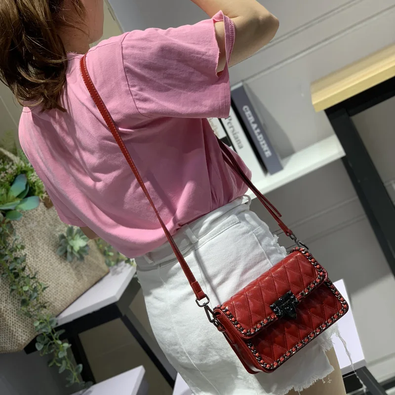 Женская сумка через плечо 2019 высококачественные модные кожаные сумки новая