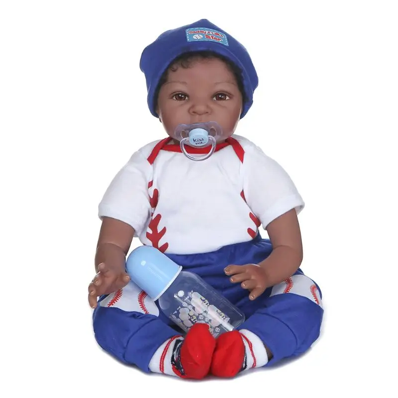 

Кукла Мягкая виниловая для малышей, 55 см