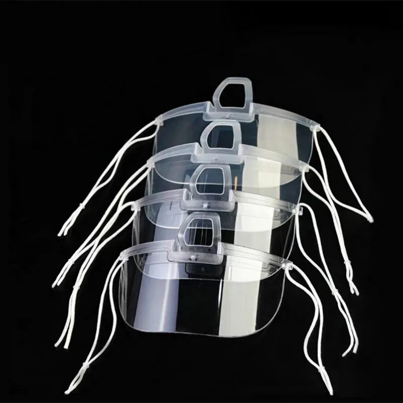 10 шт. прозрачные кухонные противотуманные маски для лица отелей ресторанов