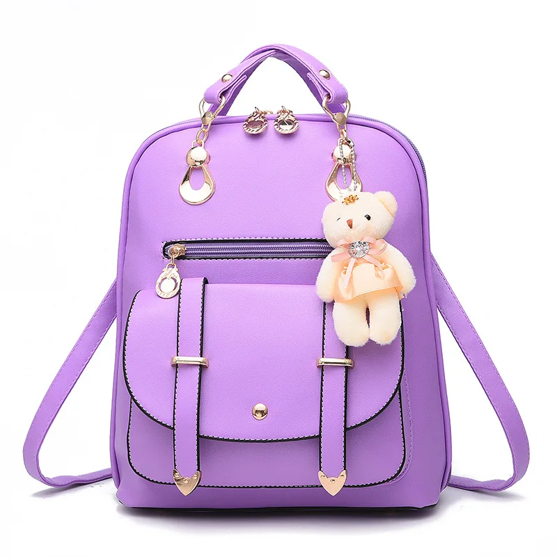 

2020 Winter Fashion European And American Retro Large Capacity Multifunctional Travel Backpack Luxury PU Leather Schoolbag Backp