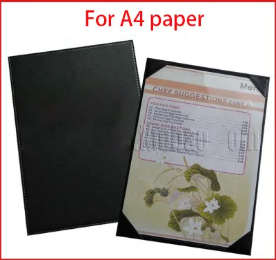 Папка с прайс-листами для ресторанов отелей баров вставок 11x28 см и A4 Панель меню |