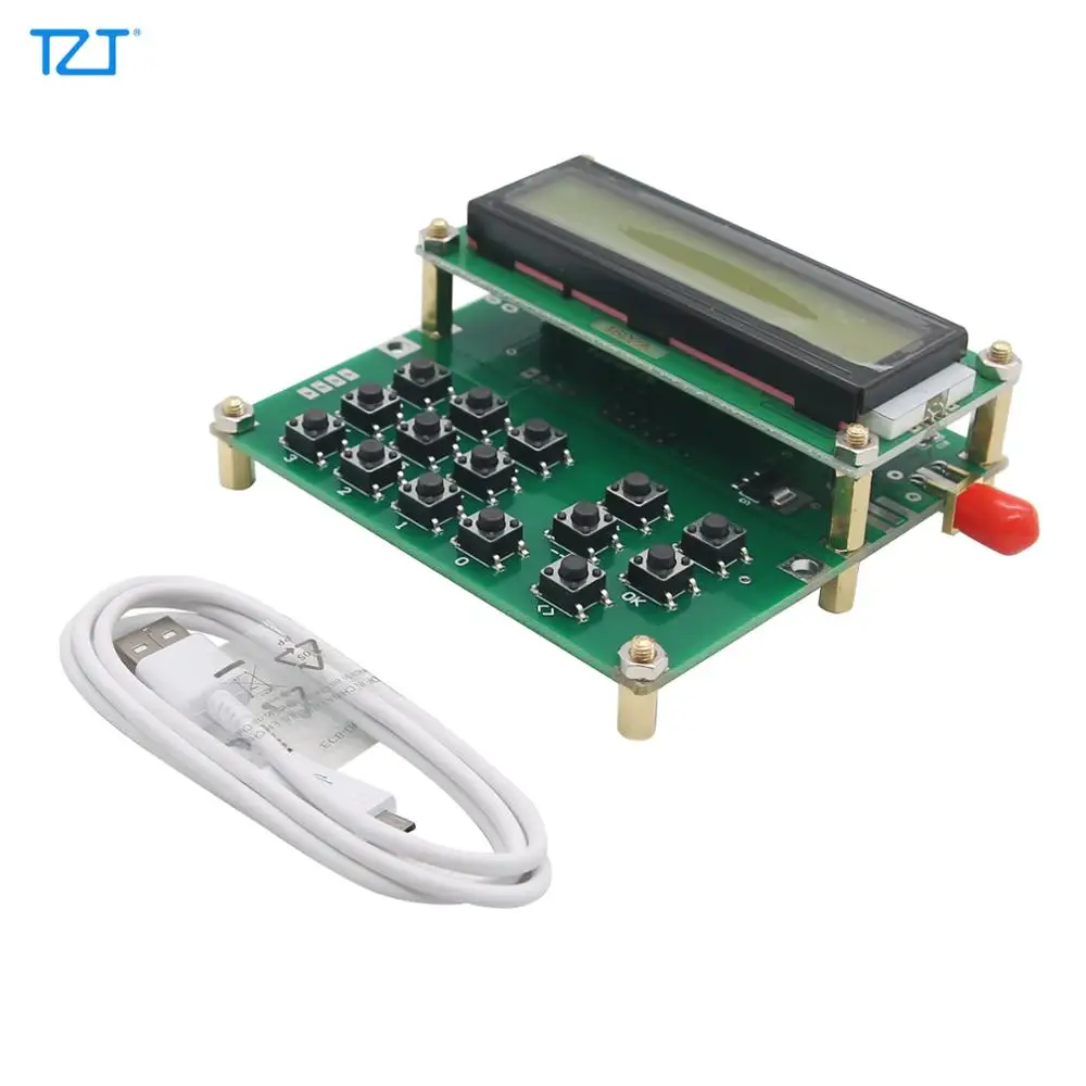 

TZT 35 МГц-4000 МГц генератор радиочастотных сигналов ADF4351 VFO HXY D6 V1.02