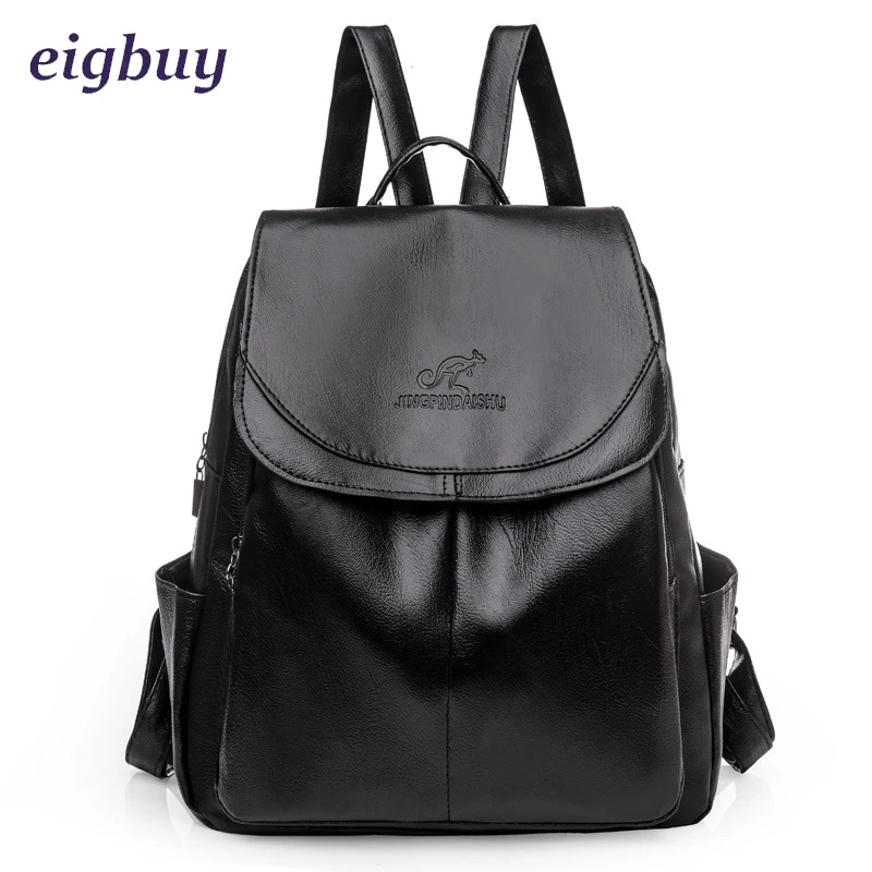

Ladies Korean Style College Black Vintage Backpacks For Teenage Girls Mochila Notebook Usb Backpack Rucksack
