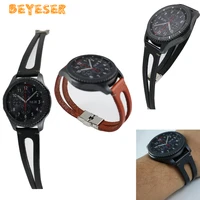 fashion soft leather retro watchband for samsung galaxy s3 watch replacement durable new sport wristband straps accessories