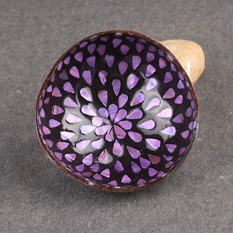 Мозаичные миски натуральная миска из скорлупы кокоса украшение для работы