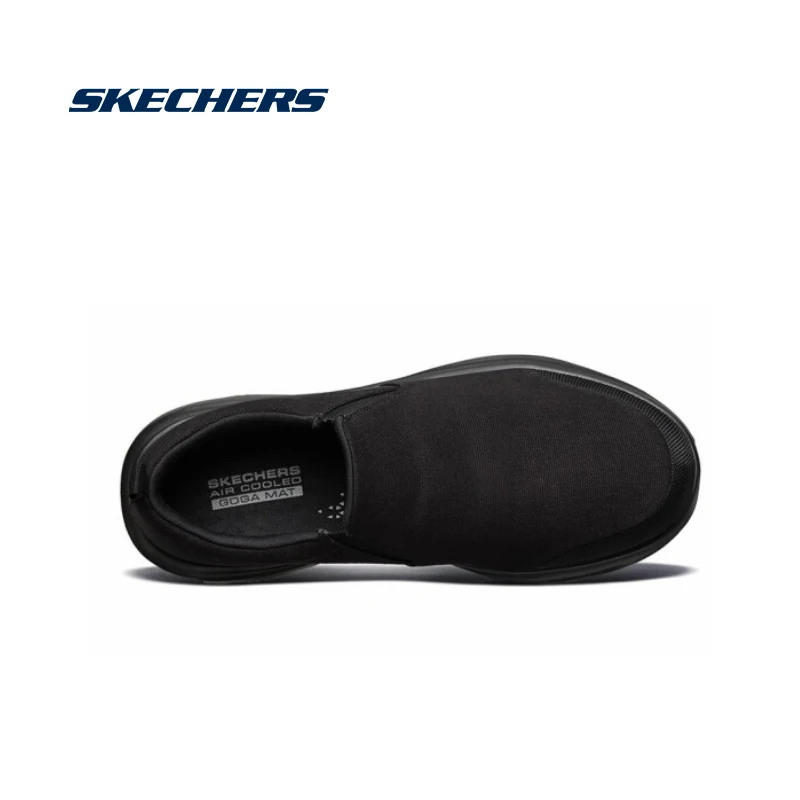 

Skechers GOWALK Men Flats Comfortable Soft Breathable Shoes Men Brand Luxury High Quality Loafers Man Walking Shoes 54736-BBK