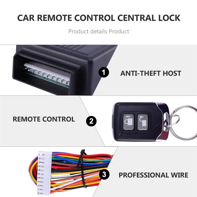 1 комплект БЕСКЛЮЧЕВОЙ вход автомобильная система универсальный пульт