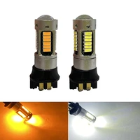 2pcs canbus no obc error pw24w pwy24w led bulbs for audi bmw volkswagen turn signal light daytime running light drl yellow white