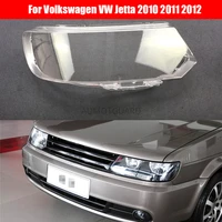 car headlight lens for volkswagen vw jetta 2010 2011 2012 headlamp cover car replacement auto shell cover