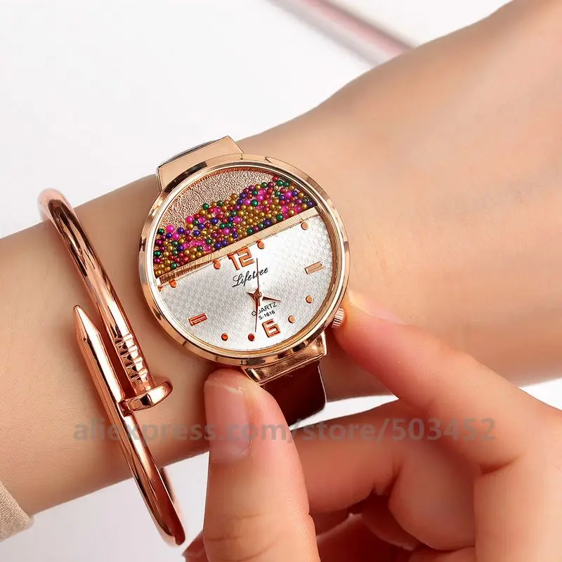 100 г. шт./лот часы Женева модные Grace мужские и женские с сыпучим песком Лидер продаж