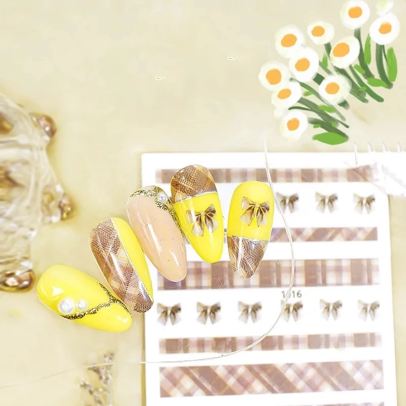 

All 3D Laser Holographic Nail Stickers For Nails Manicure Nail Art Decals Stickers Decor Decorations Things New 2021