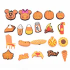 Новинка, подвеска крокса ко Дню всех святых, украшение для обуви с изображением тыквы вампира, украшение для обуви с изображением животных, аксессуары для детей на Рождество, подарок на Рождество