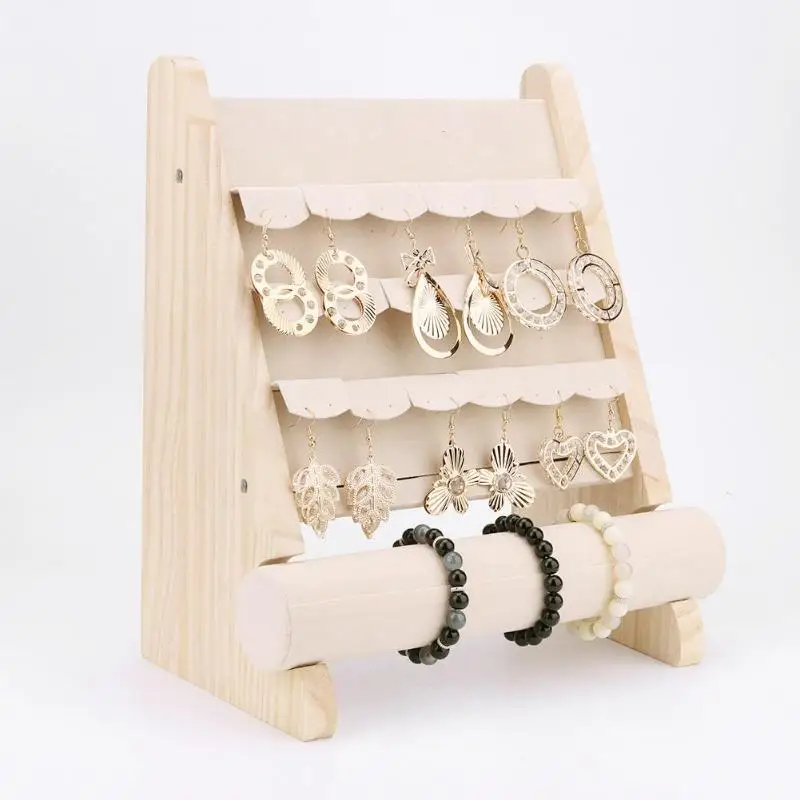 1 шт Высокое качество старинные деревянные/бархат браслет цепочка для ключей