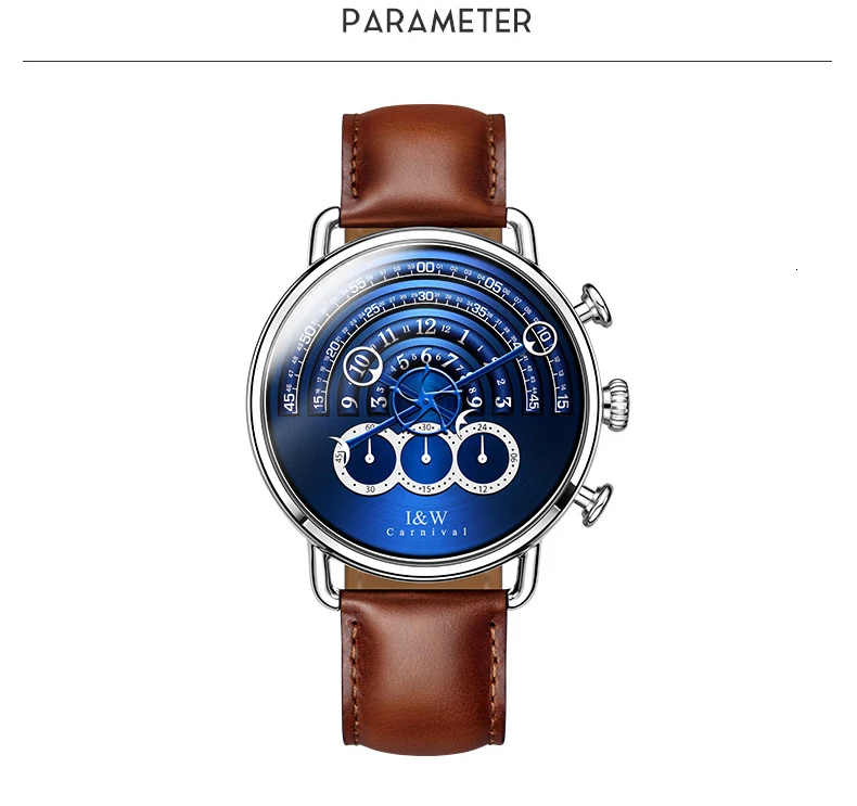 Relogio masculi карнавальный роскошный бренд для мужчин Vogue Топ креативный кварцевый хронограф для мужчин модные водонепроницаемые часы сапфир