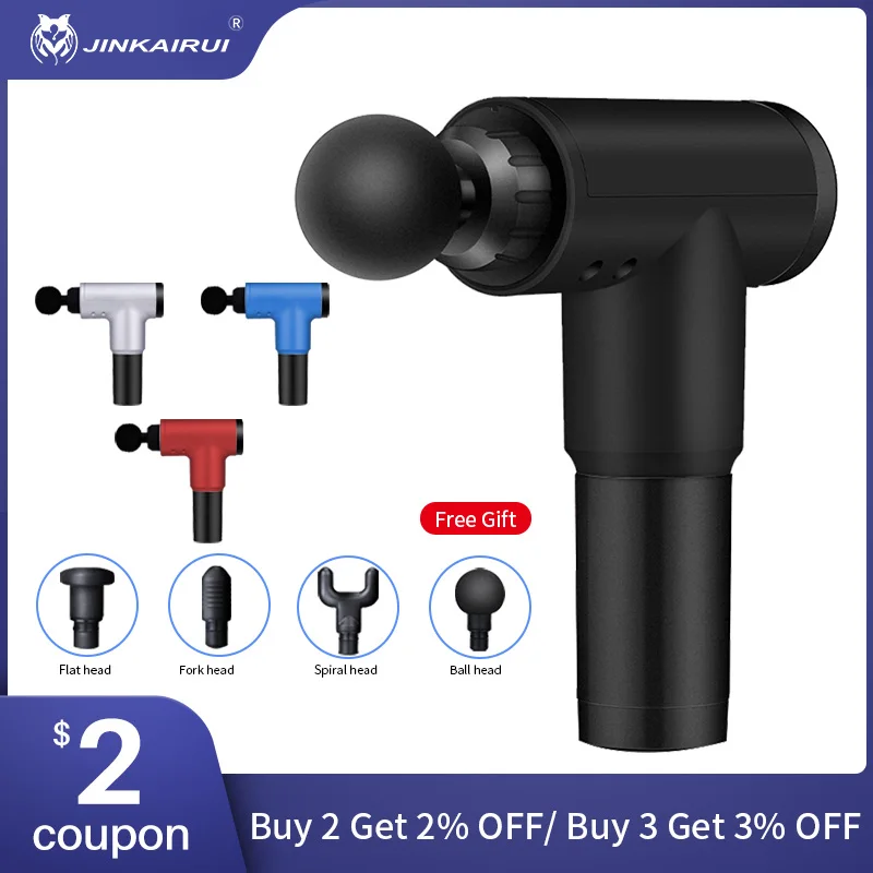 

Massage Gun Deep Tissue Percussion Muscle Massager For Pain Relief Display Fascia Gun Electric Body Back Leg Waist Massager