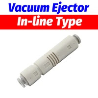 smc type vacuum ejector in line type zu05s zu07s zu05l zu07l nozzle diameter 0 5 0 7 maximum vacuum pressure high vacuum