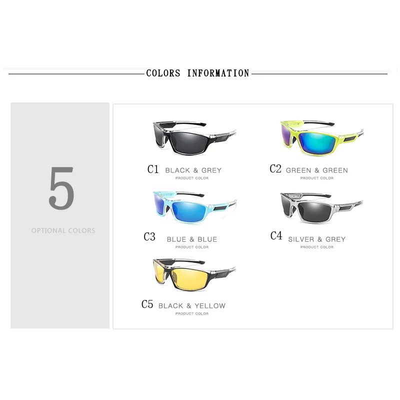 Солнцезащитные очки Polaroid унисекс винтажные квадратные Поляризационные