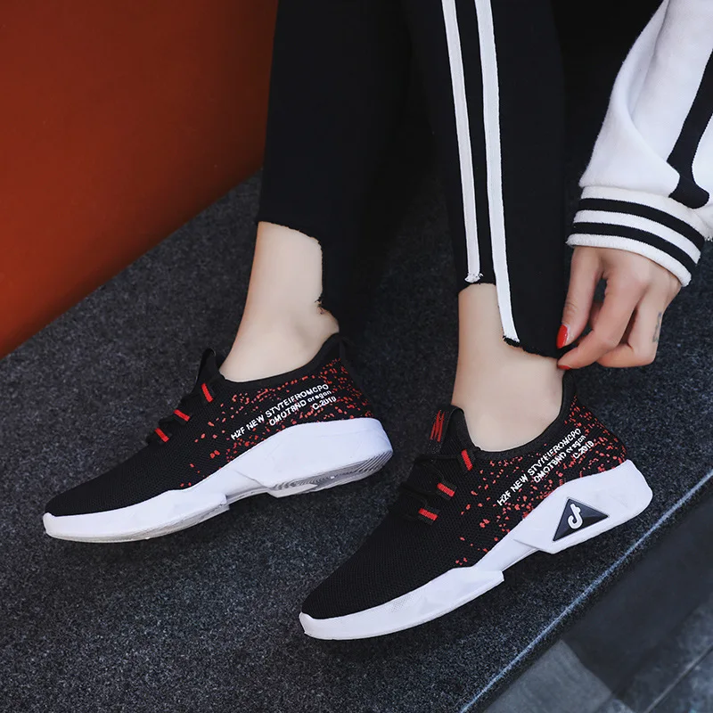 2019 Женская Вулканизированная обувь модные кроссовки женская повседневная