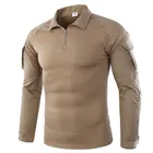 Тактическая камуфляжная Военная футболка мужская, Мультикам, армия США, боевая рубашка Assault Camo Militar униформа для страйкбола