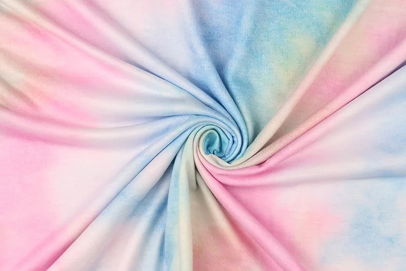 

Women Sexy Clothes Set Fashion Tie-dye Printed Long-sleeve Casual Home Suit