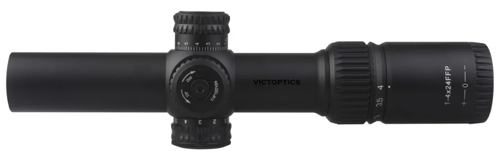 Victoptics 1-4x24 компактный дополнительный светильник FFP 1/2 MOA оптические прицелы охотничьи прицелы с красной зеленой подсветкой 30 мм для воздушного пистолета