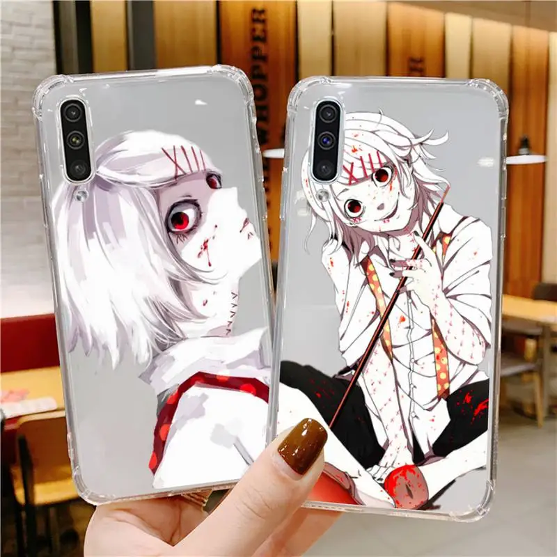 

anime JUUZOU SUZUYA Tokyo Ghouls Phone Case For Xiaomi Mi 11 Ultra Lite 10 Redmi Note 9 8 7 9a K30S K40 Pro Transparent Coque