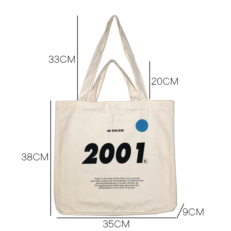 Оригинальная сумка Youda вместительная холщовая женская модные стильные женские