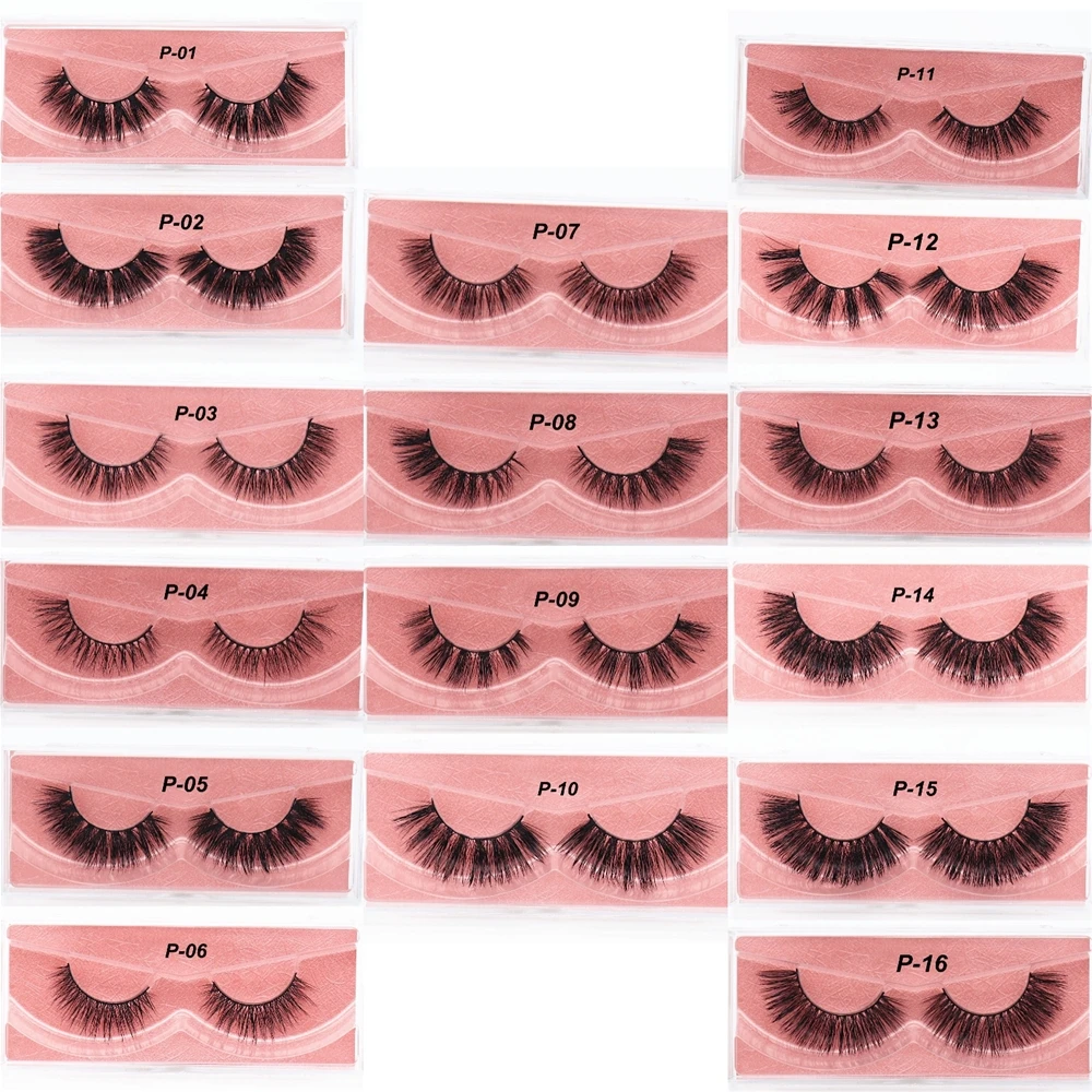 Mink Eyelashes Hand Made Crisscross False Cruelty Free Dramatic 3D Lashes Long Lasting Faux Cils for Makeup Tools | Красота и