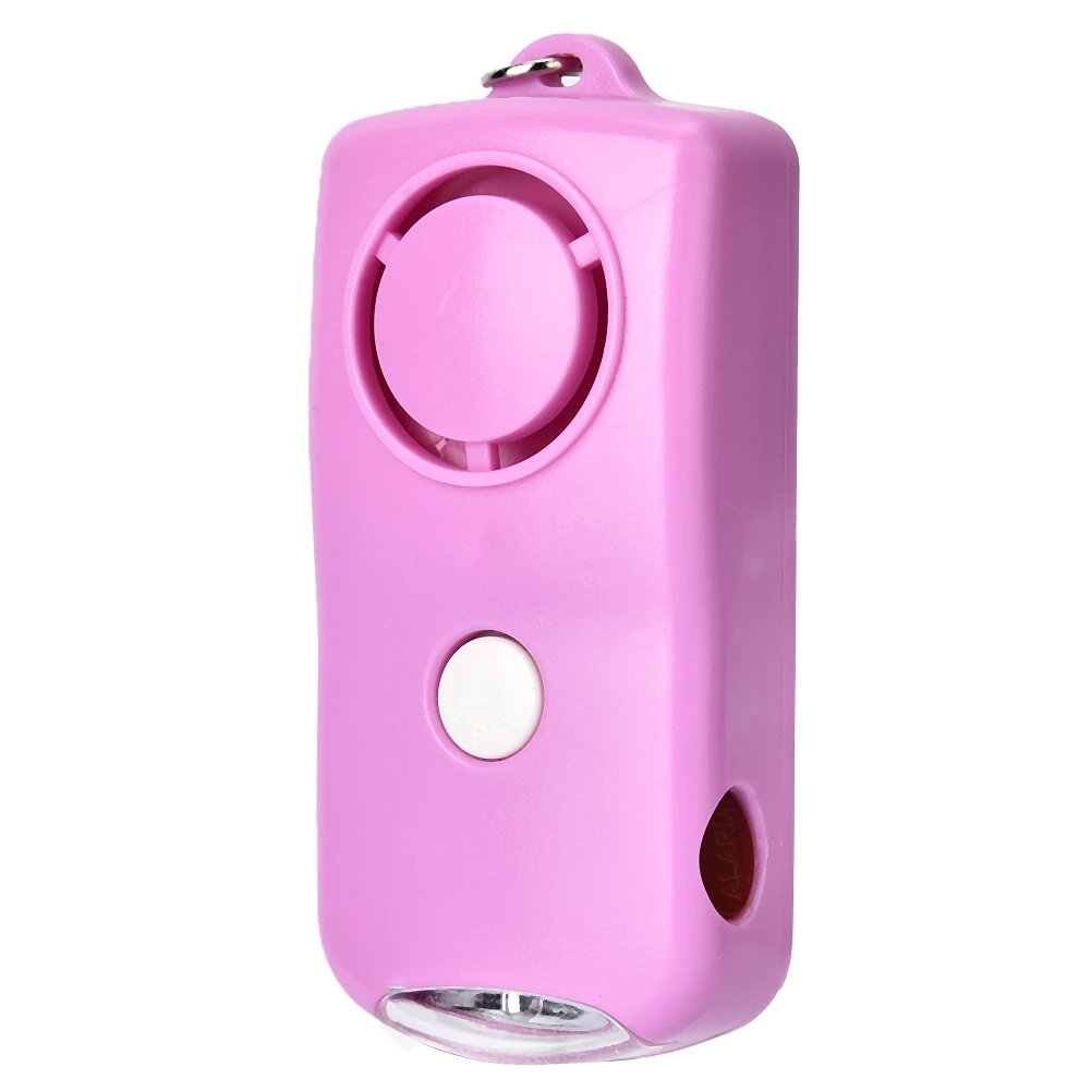 Girl Child Personal Security Alarm Self Defense 120db Elderly Keychain with LED Light Supplies | Безопасность и защита