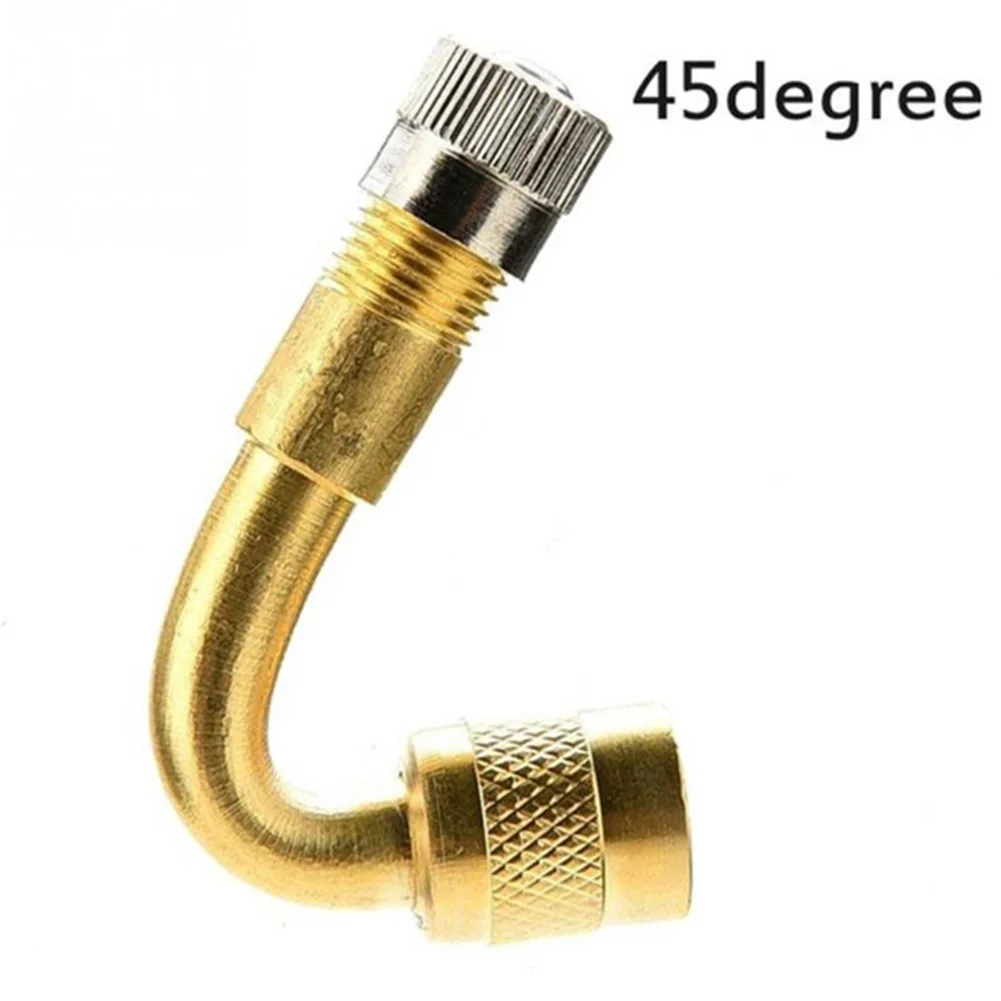 

Bicycle Tire Valve Adapter Valve Extenders Tyre Schrader Valve Extension Adaptor 45/90/135 Degree For Car Motorcycle Bike Truck
