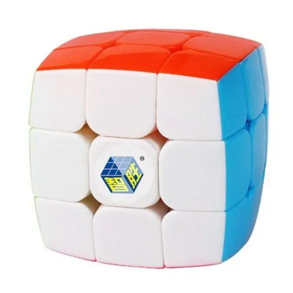 Фото Yuxin Pillowed 3x3x3 Cube Magic Puzzle Stickless Pink Magic Cube 3x3 Speed Cubo Magico Zhisheng Профессиональные развивающие игрушки №5