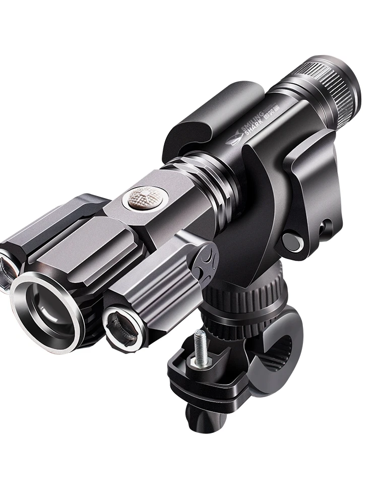 

Mountain Bike Light Headlight Single Light Power Torch Charging Super Bright Night Riding Cycling Fixture and Fitting