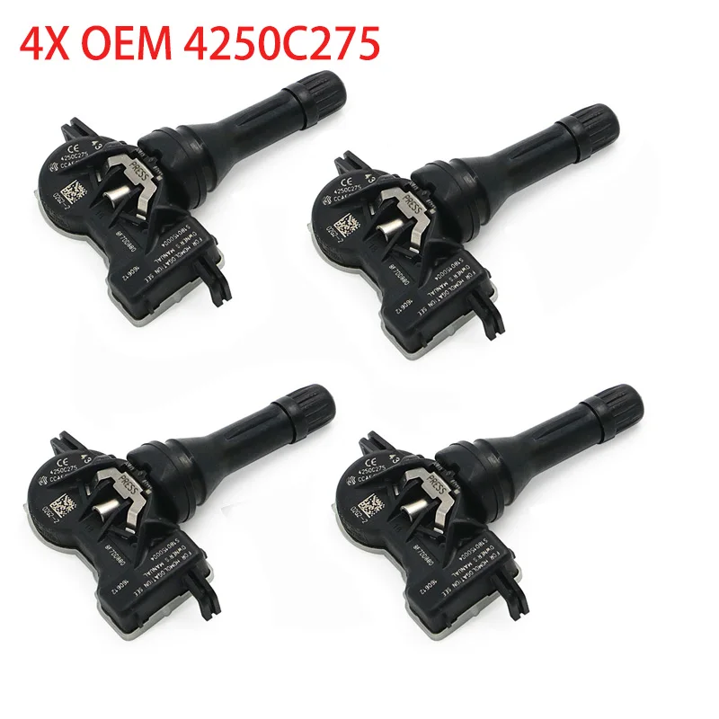 Датчик системы контроля давления в шинах 4 шт. 433 МГц для Mitsubishi Pajero Sport Attrage Mirage 4250C275