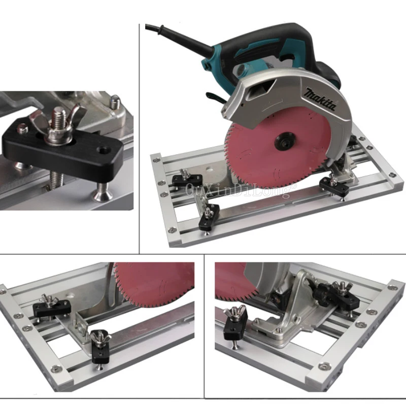 Универсальная электрическая направляющая циркулярной пилы с регулируемым