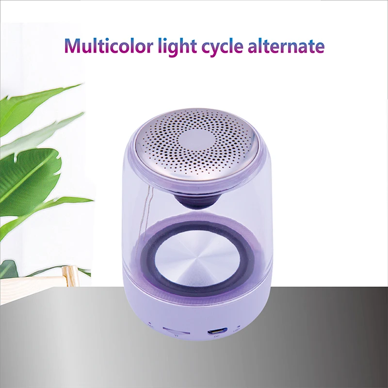 Беспроводной синий зуб динамик мини Колонка высокое качество красочные